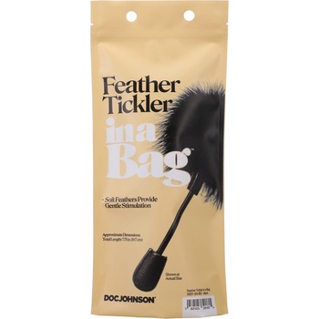 Image 1 of Doc Johnson in a Bag Feather Tickler Black
