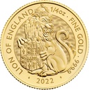 The Royal Mint Lion of England Tudor Beasts 2022 1/4 oz