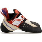 La Sportiva Дамски обувки с велкро La Sportiva Women's Solution Climbing shoes - White / Lily Orange - размер 35 (EU) (301-0455-0115)