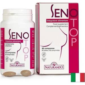 Naturando Билкова формула за бюста с Лен 200 mg и Хмел 160 mg - Senotop, 60 таблетки (045173 (4517) NATURANDO)