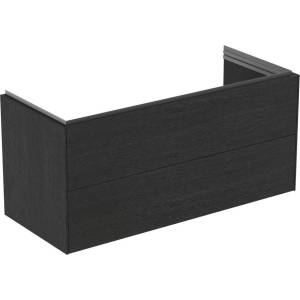 Ideal Standard Стенен шкаф Ideal Standard Atelier Conca, 2 чекмеджета, цвят тъмен дъб, 120 см (T4576Y4)