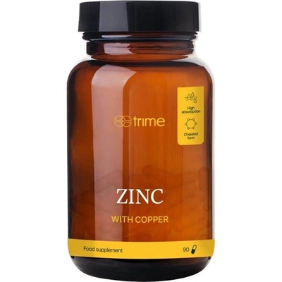 Trime Zinok chelát 15mg + meď 90 kapsúl