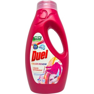  Duel, Течен перилен препарат Color Renew гел, 19 пранета, 855мл