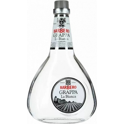 Barbero Grappa la Bianca 40% 0,7 l (holá láhev)