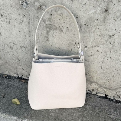 Krémová kabelka/crossbody BELLEZZA 25x33x13 cm