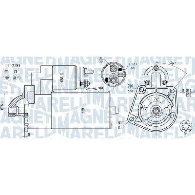Startér MAGNETI MARELLI 063721271010