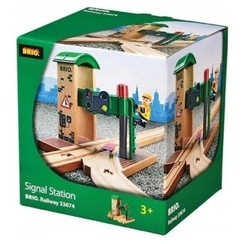 Brio Signální stanice s výhybkou