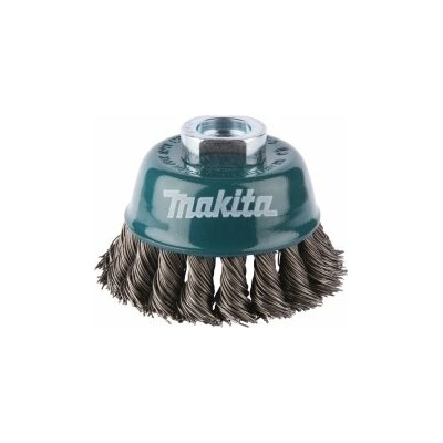 Makita miskovitý kartáč z ocelového drátu,splétaný drát 0,5mm,75mm