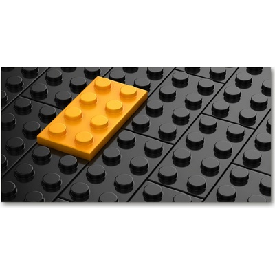 Foto obraz fotografie na skle kocky lego 100x50 cm