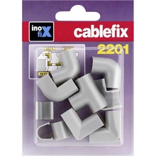 cablefix 127222 káblová lišta spojenie dosadacích miest 10 ks sivá