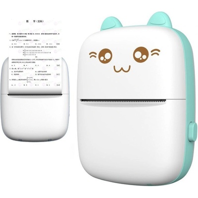 HQWear Термо принтер HQWear mini cat HURC9, 1000mAh, Bluetooth 4.0, син (HURC9B)