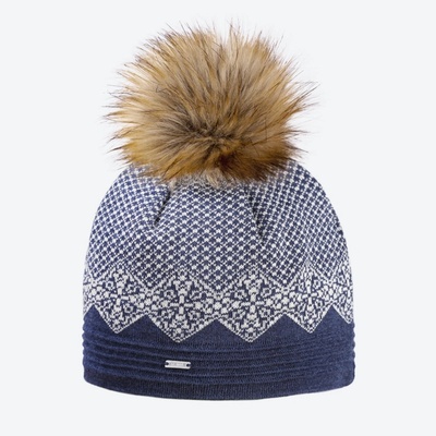 Kama pletená merino čepice A152 108