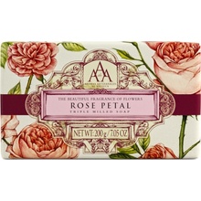 Somerset Toiletry Luxusné mydlo v ozdobnom papieri Ruže (Rose Petal Triple Milled Soap) 200 g
