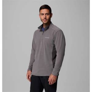 Columbia Klamath Range Half Zip Fleece Mens - City Grey - sportihobi - 115,37 лв