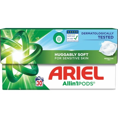 Ariel gélové tablety Sensitive 30 PD