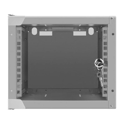 Lanberg Комуникационен шкаф Lanberg WF10-2304-10S, 10", 4U, 280 x 310 x 247 mm, сив (WF10-2304-10S)