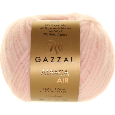 Gazzal Alpaca Air 82 světle růžová
