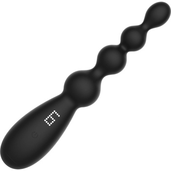 SuperLove Beaded Anal Vibrator Black