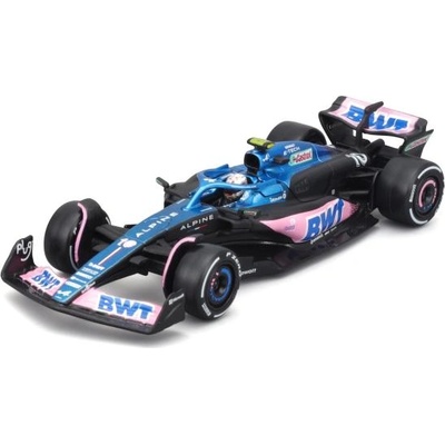 Bburago Bburago 1: 43 RACE Formula F1 - BWT Alpine F1 Team A524 (2024) #10 (Пиер Гасли) - с др
