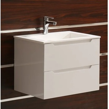 Inter Ceramic Конзолен PVC шкаф ICP 6026 с умивалник, 60x46x48см (6026)