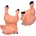 Касичка за спестяване, забавен дизайн на прасе - Piggy Shape Bank (D-244789)