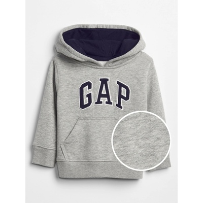 Gap Baby mikina logo Šedá – Zboží Dáma