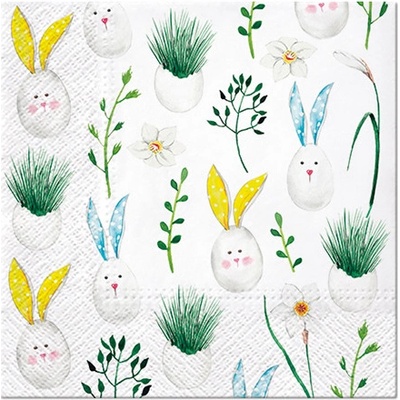 PAW servítky L Rabbit Eggs 33x33cm