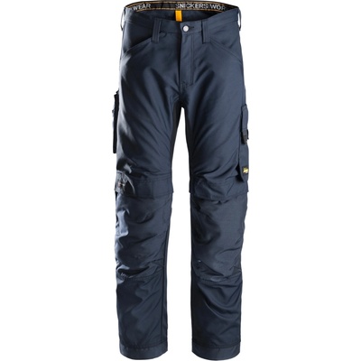 AllroundWork Snickers Workwear nohavice tm. modré
