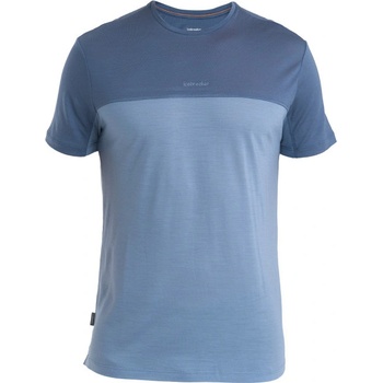 Icebreaker Men Merino 125 Cool-Lite Sphere III SS Tee Colour Block Размер: M / Цвят: син