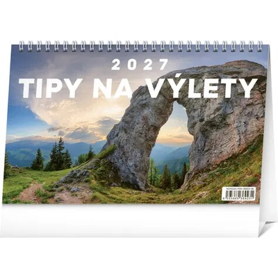NOTIQUE Stolový Tipy na výlety / 23,1 x 14,5 cm 2027