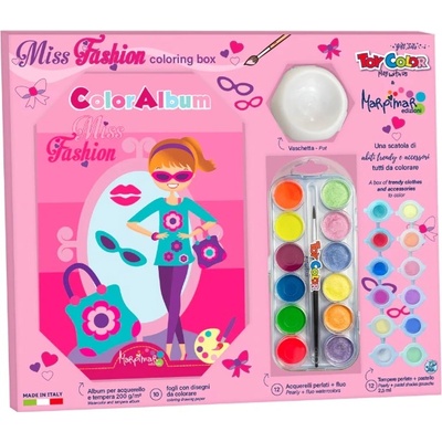 Toy Color Магическа модна кутия за оцветяване Toy Color - 4016