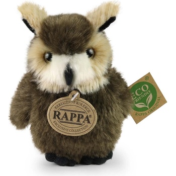 Rappa Плюшена Кафява сова, 13 см. , серия Еко приятели (250550)