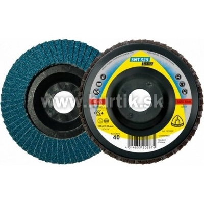 KLINGSPOR Tanier lamelový 115x22,2 Z 60 SMT325 - vydutý