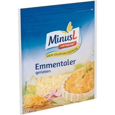 Minus L Bezlaktózový syr emmentaler strúhaný 150 g