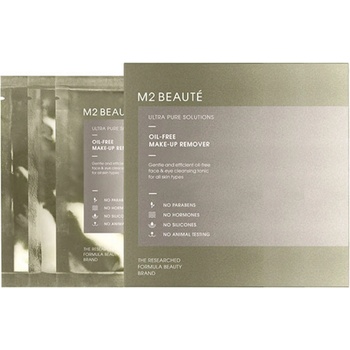 M2 Beaute Комплект M2 Beaute Ultra Pure Solutions Кърпички за премахване на грим 7 бр