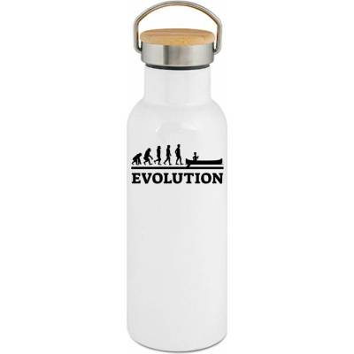 123TRIKO termoska Evolution Vodák. Bílý tisk 500 ml