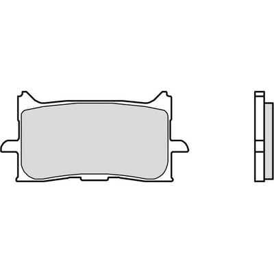 Brzdové destičky BREMBO 07HO62SA | Zboží Auto