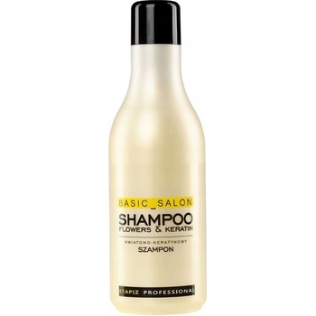 Stapiz Basic Salon Flowers & Keratin Shampoo Šampón na kvety a keratín 1000 ml