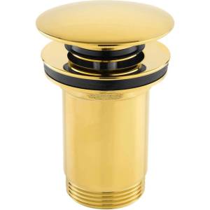 FDesign Kleome Click-Clack вентил за мивка, златист гланц, без преливник (FD7-303-55)