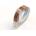 Compatible Dymo Omega, 9mm x 3m, бял печат / Браун (Дървени) база съвместима лента (DY9X3WOOD)