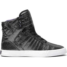 Supra High Skytop Black/White-White