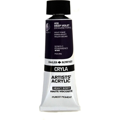 Daler-Rowney Cryla Artists’ АКРИЛНА боя Deep Violet 75 ml 1 бр (125075408)
