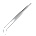 Horecano CN-Готварска пинсета със закривен връх 20cm. (0614-1) (01981151)