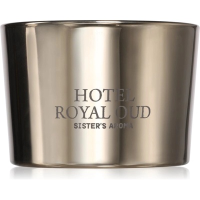Sister's Aroma Hotel Royal Oud ароматна свещ 150 гр