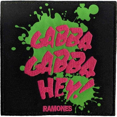 Nažehlovačka Ramones - Gabba Gabba, Hey