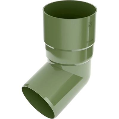 Bryza PVC koleno 90 mm zelené