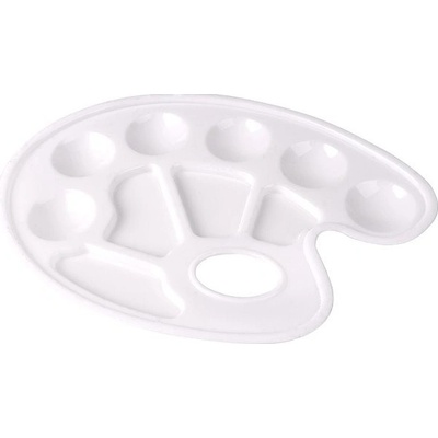Plastová paleta na míchání barev COOL BY VICTORIA – 10 misek 22 × 16,5 cm – Zboží Dáma