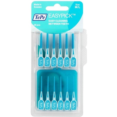 TePe Силиконови междузъбни четки ЕasyPick, размер M/L, 36 броя