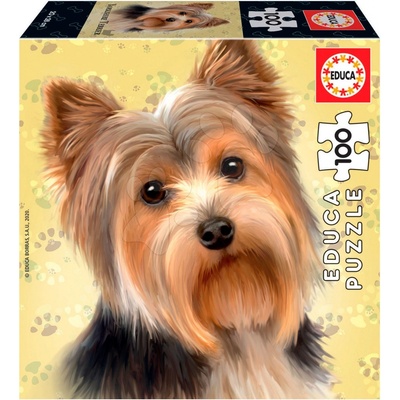 Educa Mini Box Yorkshire Terrier 100 dílků