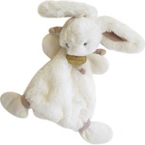 Doudou Дуду Плюшено зайче кремаво 26 см (dc2123)